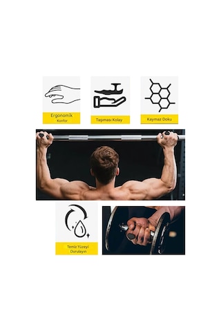 Mingodan Ergonomik Fitness El Koruyucu, Avuç İçi Koruma Dambıl Fitness Ağırlık Kavrama Pedi Kondisyon, Barfiks, Siyah Kaymaz Yüzeyli, Halter Ve Ağırlık Çalışmaları İçin, Dayanıklı Spor Ekipmanı Açık Mavi