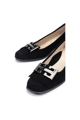 Relax Anatomic Kadın Hakiki Deri Siyah Comfort Ayakkabı 611 E5274-02 Bn Ayk Y24 Black/black Nickel Siyah