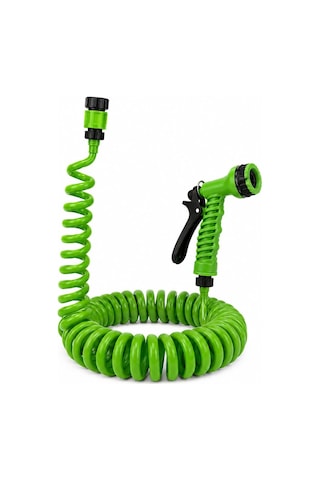 Lexroo 15 Metre Spiral Bahçe Sulama Hortumu Seti