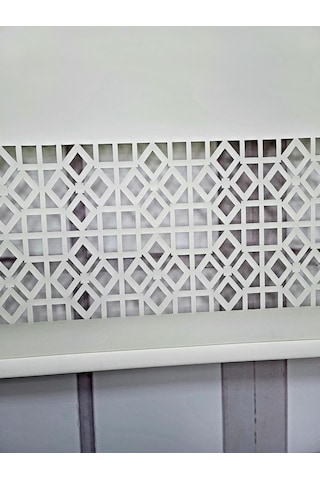 Stor Perde Desenli Lazer Kesim Kalın Kumaşlı Ml104