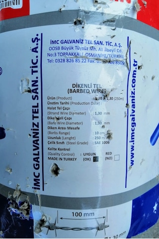 Dikenli Tel - 250 M