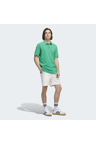 Adidas Originals Twistknit Trefoil Erkek Yeşil Polo Tişört Kb8616