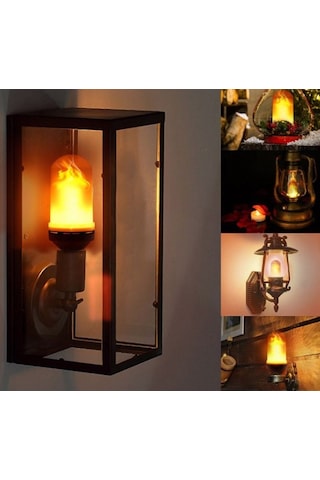 Noas Yl95 0506 Alev Ampul 5w 1300k Amber E27 Duy