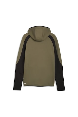 Puma Evostrıpe Fz Hoodie Dk Loden Green Erkek Yeşil Sweatshirt