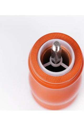 Kiremit Ahşap Tuz Ve Karabiber El Değirmeni Öğütücü Grinder 22 Cm Kiremit