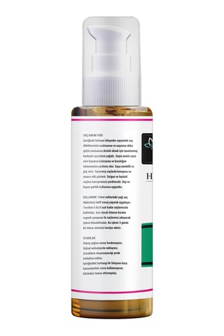 İntense Keratin Bitkisel Hızlı Saç Uzatma Yağı 100 ML