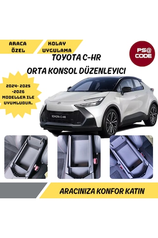 Toyota C-hr Hybrid 2024 2025 2026 İçin Araba Orta Kolçak Saklama Kutusu-organizer