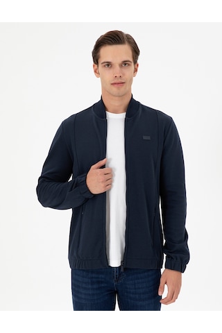 U.s. Polo Assn. Erkek Lacivert Hırka Örme 50293386-vr033 Lacivert