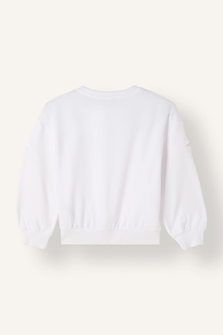 Defacto Relaxed Fit Bisiklet Yaka Kol Kesik Detaylı Baskılı Sweatshirt Kız Çocuk I3417a826wnwt79 Beyaz-wt79