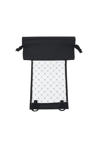 Novahub Yumuşak Yastık Uzatma Siyah01 Pedi Otomobil Mat Koltuğu Dizlik Desteği Desteği Deri Deri Bellek Bacak Bacak Ayak Fe