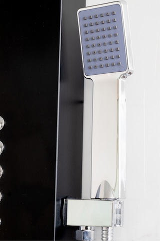 Decordem Banora Infinity Lux Duş Paneli, 5 Fonksiyonlu, Siyah