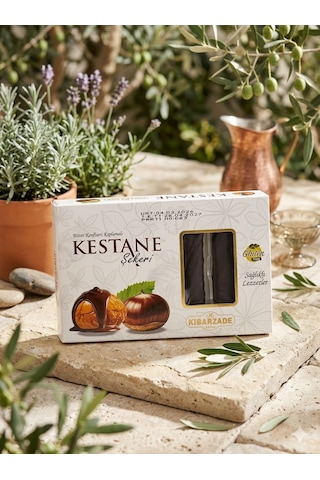Çikolata Kaplamalı Kestane Şekeri - 4'lü Çanta Paket 125 Gr X 4