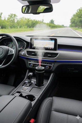 Blackbird Kt-h10 Siyah Oto İçi Hava Nemlendirici Tavan Yıdız Işıklı Buhar Koku Makinası