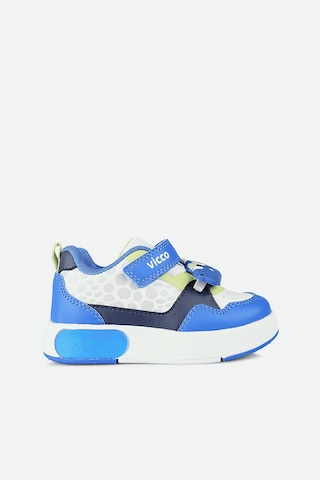 Vicco Borka Işıklı Erkek Okul Öncesi Saks Mavi Sneaker