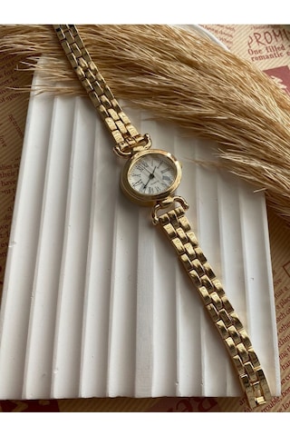 Rub070 25 Mm Rubsey Retro Minimal Hasır Kordon Vintage Kadın Kol Saati Siyah
