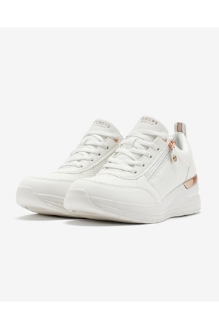 Skechers Billion 2 - Side Door Kadın Beyaz Sneakers 177336 Wht Beyaz