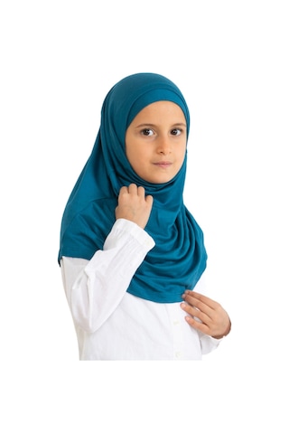 Modish Group Çocuk Hazır Giyim Başörtüsü Şal Turban Viskon - Turkuaz Turkuaz