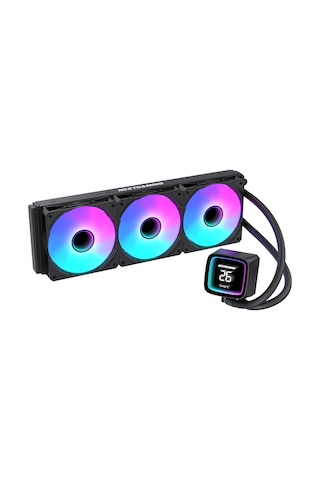 Ng-360c Nitro Cool 360mm Argb Fanlı Derece Göstergeli Sıvı Cpu Soğutucu Siyah
