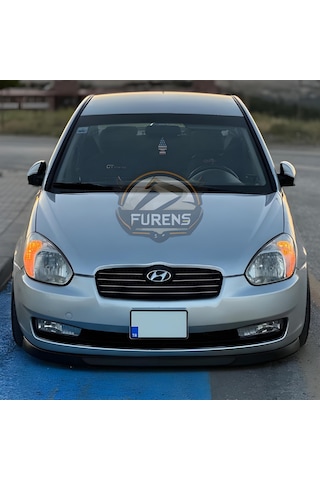 Hyundai Accent Era 2006-2010 Uyumlu H Lip Esnek Ön Lip 2 Parça Karlık Ön Ek Tampon Altı Dill