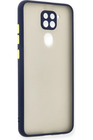 Redmi Note 9 Kılıf Montreal Silikon Kapak - Lacivert