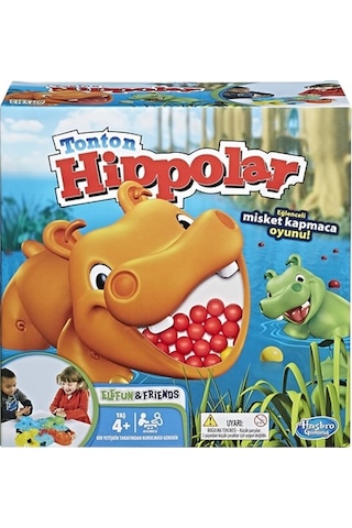 Hasbro Tonton Hippolar Eğlenceli Misket Kapmaca Oyunu