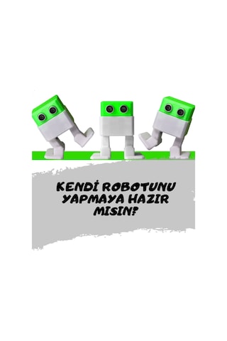 Emes Robotik Adam Olacak Çocuk Serisi Otto Robot