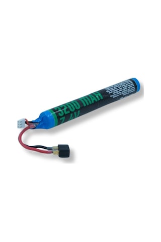 Emr 7.4v 3200mah Lithium Ion Çubuk Airsoft Pil T-plug