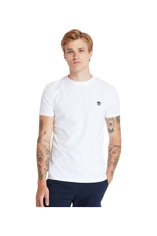 Timberland Ss Dunstan Rıver Jersey C Beyaz Erkek Kısa Kol T-Shirt