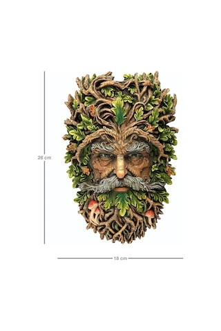 Elderwood Serisi Green Man Yeşil Adam Duvar Panosu