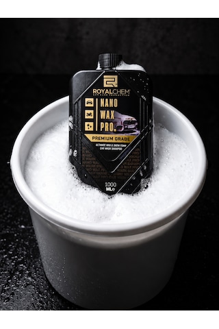 1000 Ml Nano Wax Pro Cilalı Konsantre Oto Şampuanı