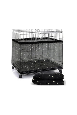 Shineyee Kuş Kafesi Sıçramaya Dayanıklı Kapak, Kuş Kafesi Sıçramaya Dayanıklı Ağ, Toz Ve Tüy Geçirmez Toz, Sinek Ve Böcek Geçirmez Kapak, Papağan Kaf-47