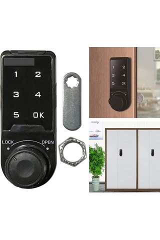 Besthome1 Suntek Spor Dolabı Kapısı, 9.2x3.7x6cm, Elektronik, Ev Ve Spor Salonu İçin