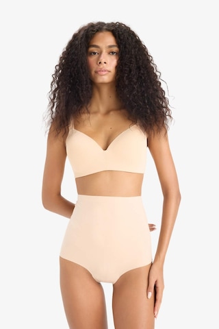 Defacto Ten Rengi Yüksek Bel Slip Korse-fall İn Love E4742ax25smbg392 Bej