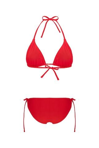 U.s. Polo Assn. Kadın Kırmızı Bikini 50283685-vr030 Kırmızı