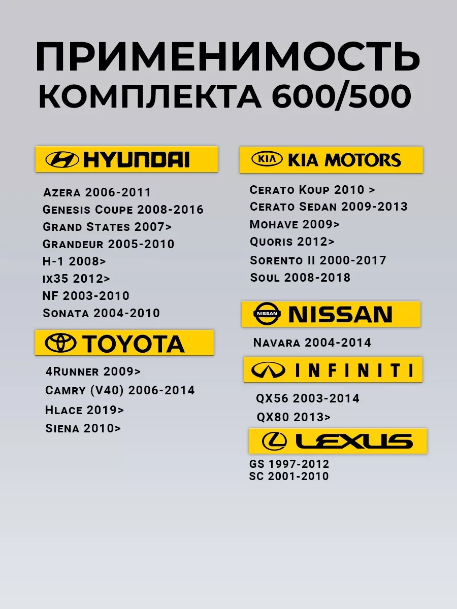 Rich Car Cam Silecekleri İçin Hibrit Silecekler 600/500 230657895