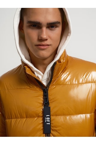 Regular Fit Erkek Mont Sarı
