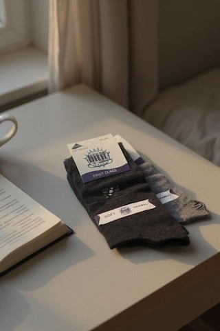 Erkek 12 Çift Günlük Sıkmayan Boğazlı Pamuklu Desenli Uzun Çorap Asorti