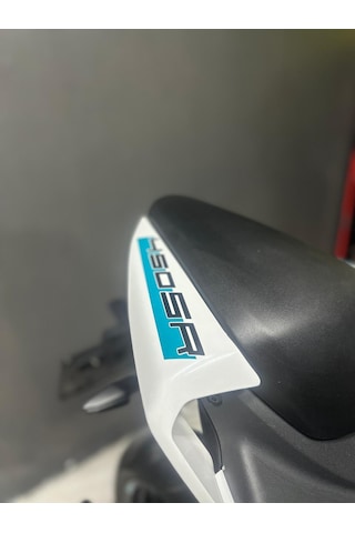 Cf Moto 450sr Kuyruk Sticker Etiket Modeli Turkuaz Siyah