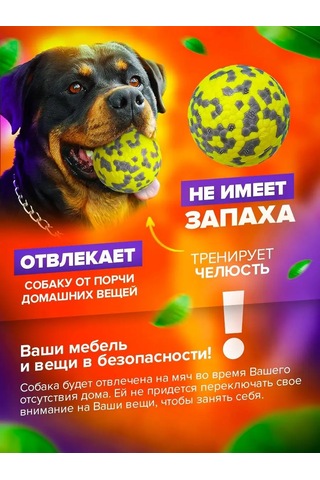 Petfort Köpekler İçin Çiğneme Oyuncağı, Süper Dayanıklı Top 159440582