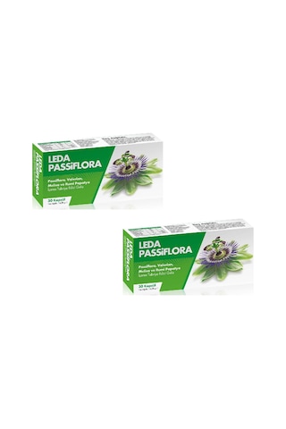 Ledapharma Leda Passiflora 30 Kapsül 2 Kutu Ledapharma Leda Passiflora 30 Kapsül 2 Kutu