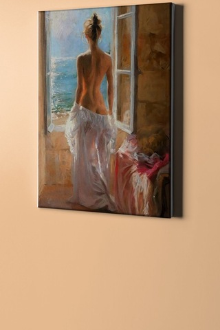 Webstyle Sayılarla Boyama Seti Kasnaklı Cazibe 50 X 65 Cm