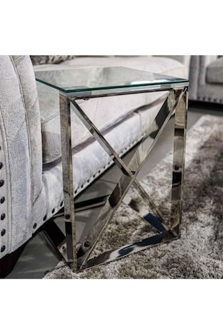 Fosca Paslanmaz Metal C Sehpa