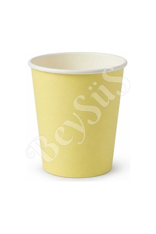 Parti Kağıt Bardak 8li Sarı Diğer