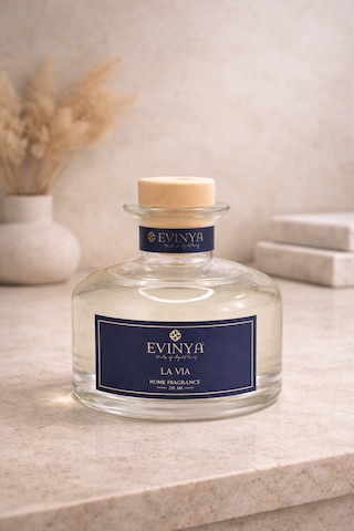 La Via Bambu Çubuklu Oda Kokusu 200 Ml Premium & Kalıcı Reed Diffuser Bergamot