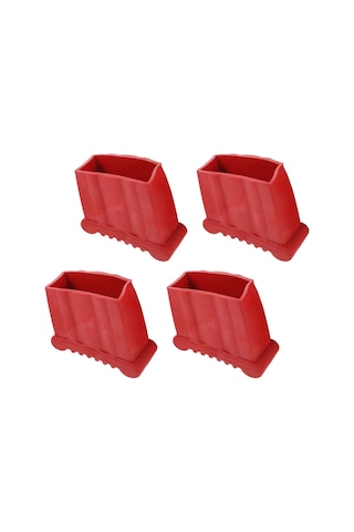 Homyl 4 Adet Merdiven Kaymaz Ayak Mat Yastık Yedek 7,2x2,8-cm