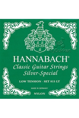 Hannabach 815 Lt Takım Tel Klasik Gitar Teli
