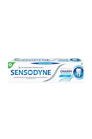Sensodyne Onarım & Koruma Naneli Diş Macunu 4 x 75 ML