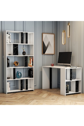 Variant Lima Çalışma Masası Ve Kitaplık Takımı