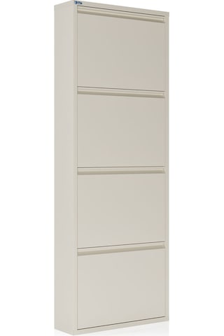 Ceha 4'lü Metal Ayakkabılık - Krem K.AYK-4 /AB1013 Krem