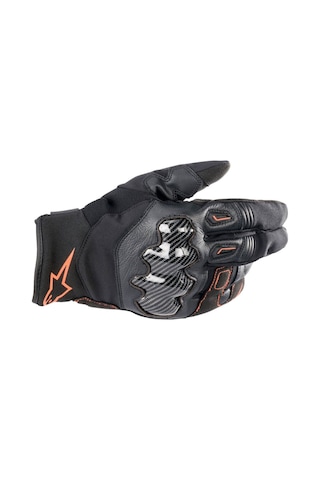 Alpinestars Smx-1 Drystar Korumalı Motosiklet Eldiveni Siyah Kırmızı
